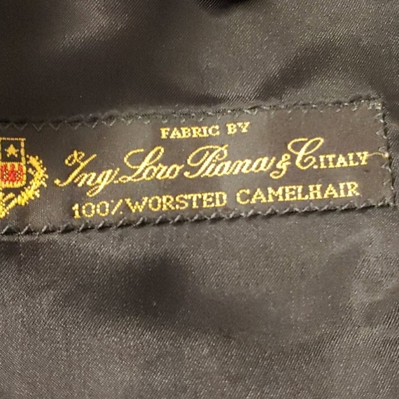 Loro Piana Saks Fifth Ave 100% Camel Hair..Size 42 L - Picture 11 of 15